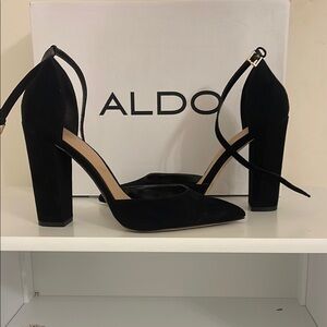Aldo Black High Heel Pumps